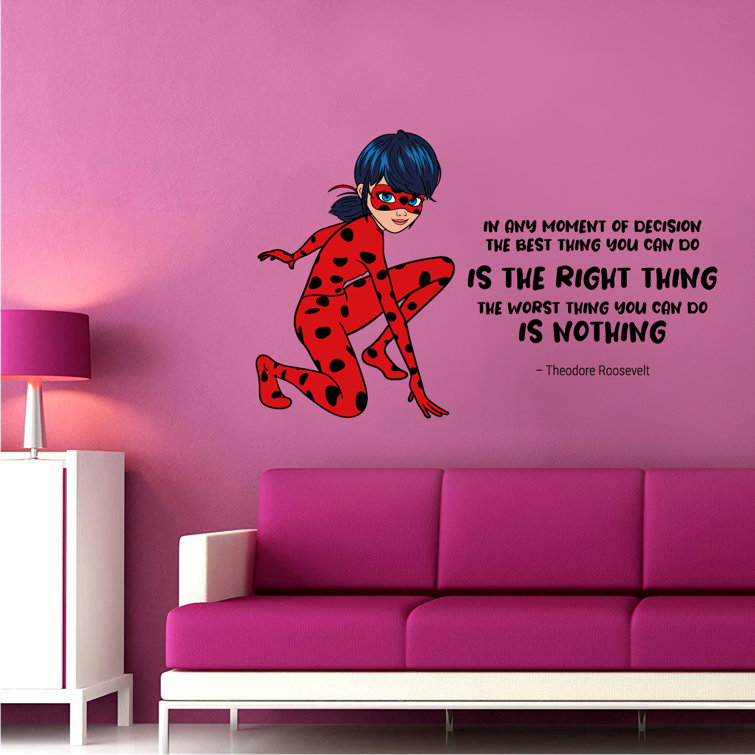 Design With Vinyl Miraculous Ladybug Cat Noir Quote Cartoon Quotes Wall